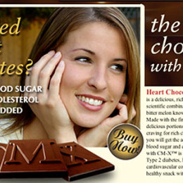 Heart Chocolate Model Photography