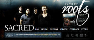 Sacred Music Website Design Development