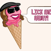 Ice Cream Cone Specyal-T Graphic Design Character illustration