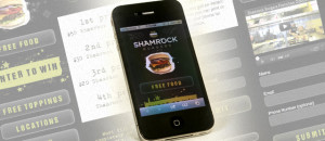 Shamrock Burgers Mobile Website Design Development