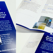 Clean Star Brochure Graphic Design