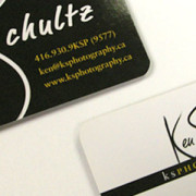 Ken Schultz Photography Stationary Graphic Design Business Cards