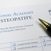 National Academy of Osteopathy Product Photography