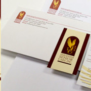 Seraphim Senior Care Stationary Graphic Design Business Cards Envelope Letterhead