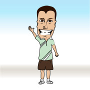 Smile Guy Character Graphic Design illustration