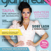 Glamfreak Magazine Cover Graphic Design Editorial