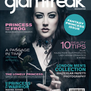 Glamfreak Magazine Cover Graphic Design Editorial